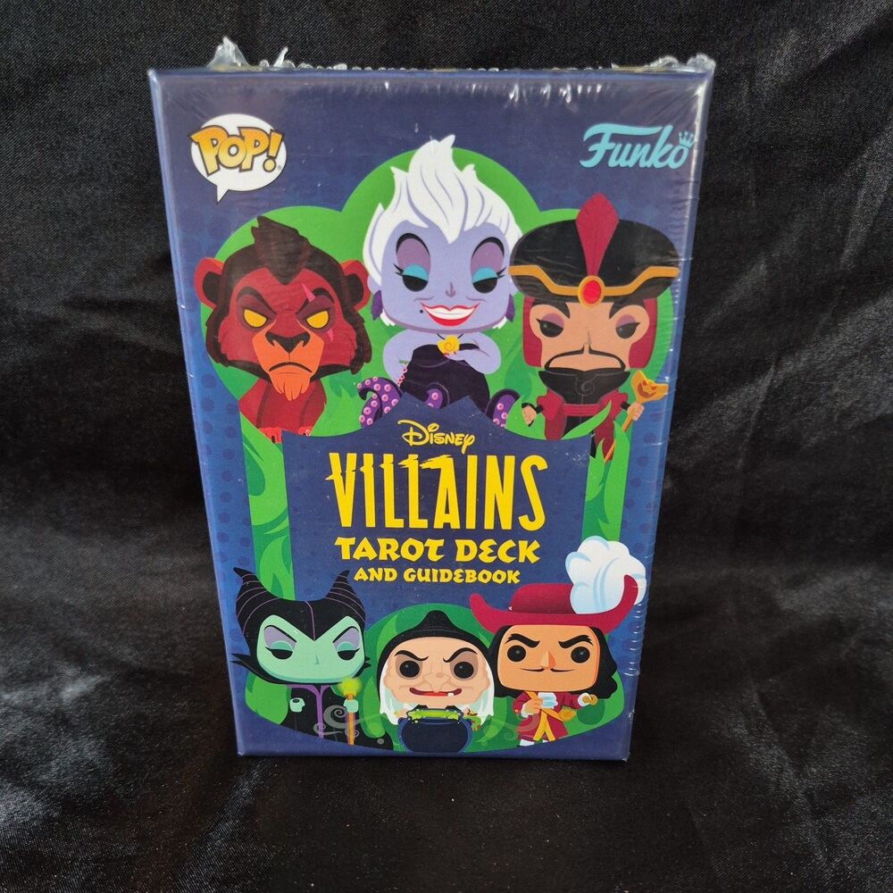 Insight Editions - Funko Pop - Disney Villains Tarot Deck And Guidebook  NWT